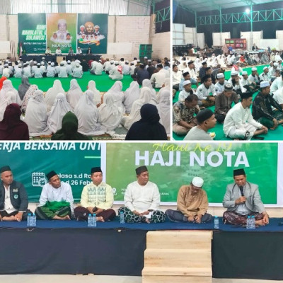 Haul ke-19 H. Nota, Kakanwil Adnan: Teladan Pendidikan Islam di Binuang
