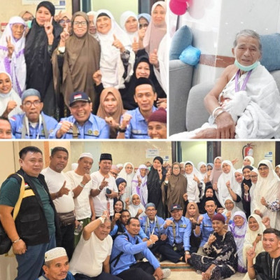 Kakanwil Kemenag Sulbar Tinjau Langsung Situasi dan Kondisi Jemaah Haji Sulbar