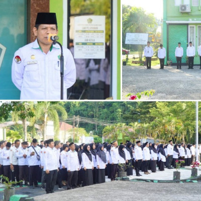 Apel Pagi, Kabid PHU H. Ahmad Barambangy Imbau ASN Tingkatkan Komitmen