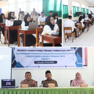 SKTT CPPPK Formasi 2024 Tahap II, di Mamuju Diikuti 29 Peserta