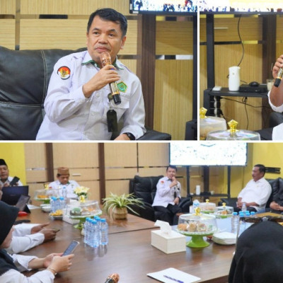 Kanwil Kemenag Sulbar Terima Kunjungan DPRD Mamuju Tengah Bahas Pelayanan Haji