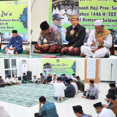 Kanwil Kemenag Sulbar Gelar Dzikir dan Doa Bersama untuk Keselamatan Jemaah Haji