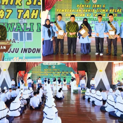 Pentas Seni dan Pembekalan Akhir MTsN 1 Polman: Momentum Haru dan Semangat Mewujudkan Generasi Berkarakter