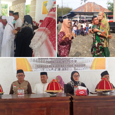 Kepulangan Penuh Haru Jema'ah Haji Mamuju Tengah