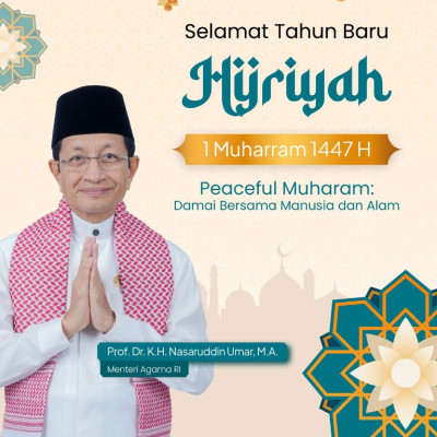 Menag: Hijrah Tak Sekedar Pindah Tempat, Tapi dari Gelap ke Terang