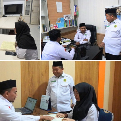 Kabid Penmad Sulbar Pantau Langsung Kemampuan Baca Al-Qur’an ASN dan PPPK