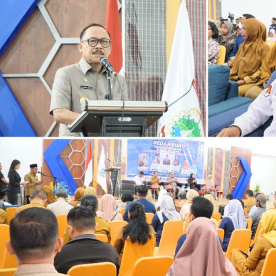 Kemenag Sulbar Hadiri Bedah Buku “SDK Mendayung Dari Hulu”, Potret Maestro Politik Sulawesi Barat