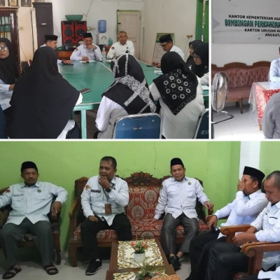 Kakanwil Kemenag Sulbar Lakukan Lawatan Kerja ke Tiga KUA Kecamatan