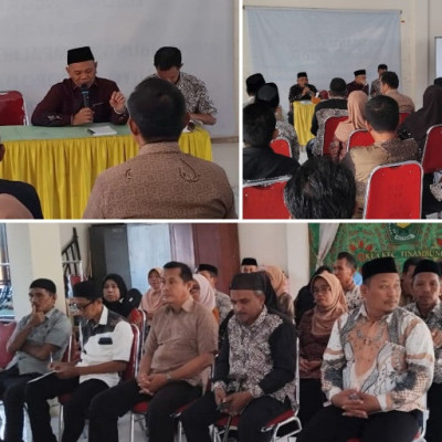 Kunjungi KUA Tinambung, Kakanwil Kemenag Sulbar Dorong WBK-WBBM dan Tuntaskan BBAQ 2027