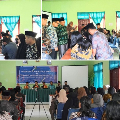 ASN Kemenag Mamasa Tandatangani Kode Etik, Gema Integritas Mengalun dari Pegunungan Mamasa