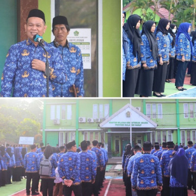 Mewujudkan Kebersamaan & Green Office Meningkatkan Kinerja: Refleksi Hari Kesadaran Nasional di Kanwil Kemenag Sulbar