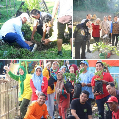 Kanwil Kemenag Sulbar Canangkan Green Office, Ratusan ASN Tanam Pohon Wujudkan Kantor Ramah Lingkungan