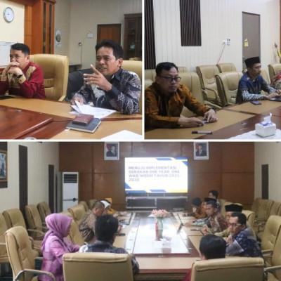Rapat Evaluasi Zona Integritas, Kanwil Kemenag Sulbar Tinjau Progres Bulan Juli