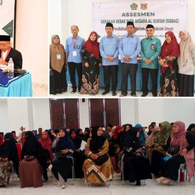 357 Guru PAI di Kabupaten Mamuju Ikuti Asesmen Gerakan Bebas Buta Aksara Al-Qur’an