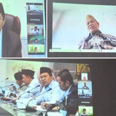 Kakanwil Kemenag Sulbar Sampaikan Program Unggulan pada Rakor Bersama Menteri Agama RI