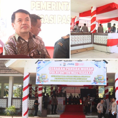 Gerakan Pangan Murah Digelar di Mamuju, Kanwil Kemenag Sulbar Dukung Program Nasional
