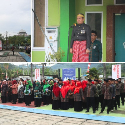 Kanwil Kemenag Sulbar Gelar Upacara HUT RI ke-80