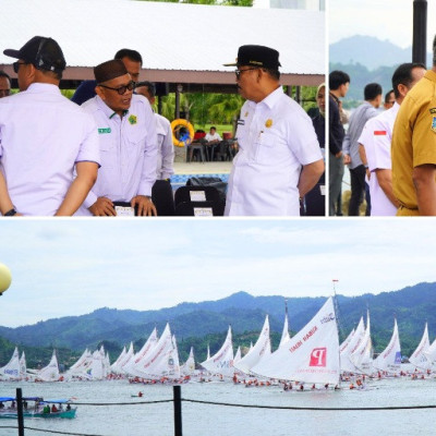 Pulau Karampuang Jadi Saksi Semangat Passandeq di Etape ke-5 Festival Sandeq 2025