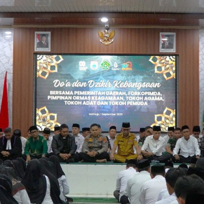 Doa dan Dzikir Kebangsaan, Kanwil Kemenag Sulbar Satukan Langkah Jaga Kedamaian Bangsa
