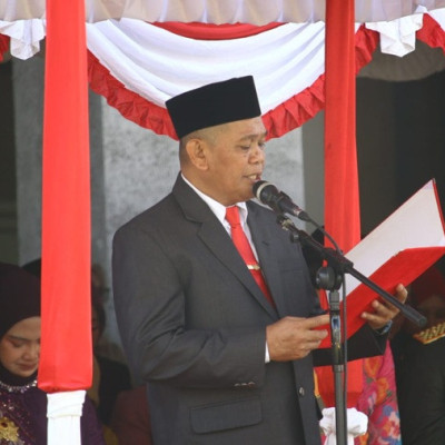 Upacara HUT Sulbar 21 Tahun, Kakanwil Adnan Doakan Sulbar Jadi Baldatun Thayyibatun