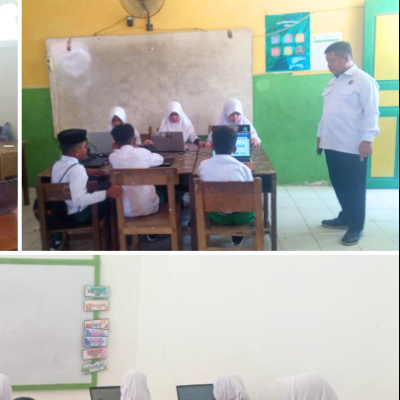 Kabid Penmad Kemenag Sulbar Pantau Pelaksanaan Asesmen Nasional Tingkat MI di Mamuju