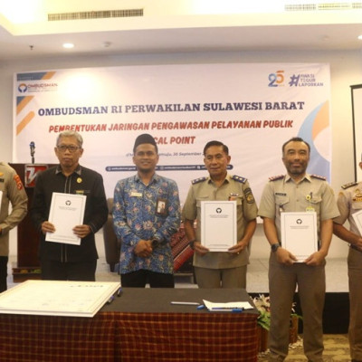 Kanwil Kemenag Sulbar Teken Komitmen Bersama Ombudsman RI Perkuat Jaringan Pengawasan Pelayanan Publik Focal Point 
