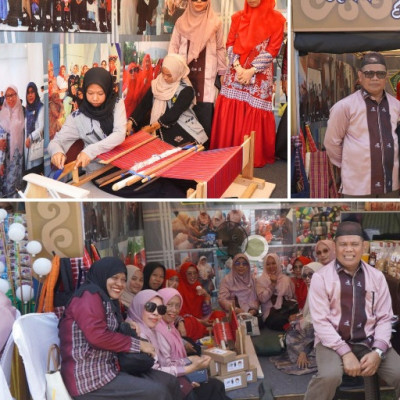 Lestarikan Tradisi, MAN 1 Majene Hadirkan Tandayang di Expo Pesantren