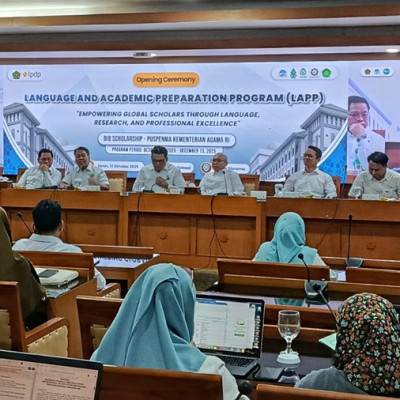 Kemenag Perkuat Kompetensi Bahasa Calon Awardee ke Luar Negeri melalui LAPP