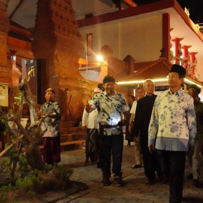 Menag Kagum Enam Rumah Ibadah Berdampingan di Surabaya, Simbol Harmoni Umat Beragama