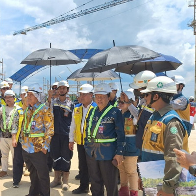 Tinjau Progres Pembangunan Basilika IKN, Dirjen Bimas Katolik: Sudah di Atas 55 Persen