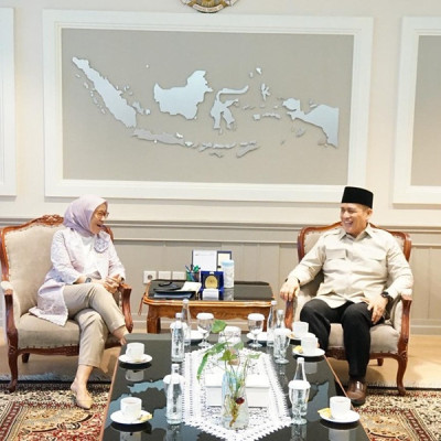 ​​​​​​​Temui Menpan, Wamenag Optimistis Hari Santri Ada Kado Izin Prakarsa Ditjen Pesantren