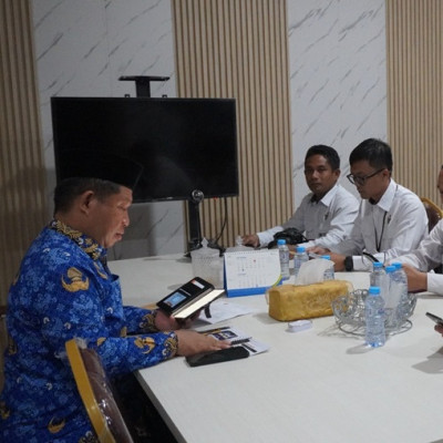 Kabid Pendidikan Madrasah Kanwil Kemenag Sulbar Terima Kunjungan BPK Provinsi Sulbar