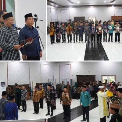 Kakanwil Kemenag Sulbar Lantik Sejumlah Pejabat, Tegaskan Rotasi  sebagai Bagian dari Penguatan Kinerja Organisasi