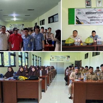 Tingkatkan Literasi Digital, Kemenag Sulbar Dukung Workshop “Cerdas Bermedia di Era Digital” di MAN 1 Mamuju