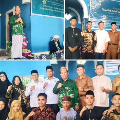 Kakanwil Rayakan peringatan Maulid Nabi SAW Bersama Guru PAI Sekaligus Melepas Delegasi Sulbar ke Kongres Rohis Nasional