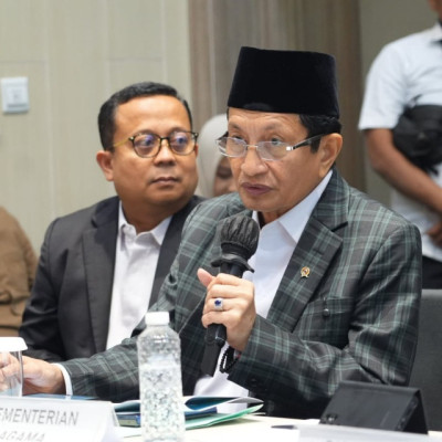 Presentasi Keterbukaan Informasi Publik, Menag Paparkan Digitalisasi Layanan dan Proteksi Data