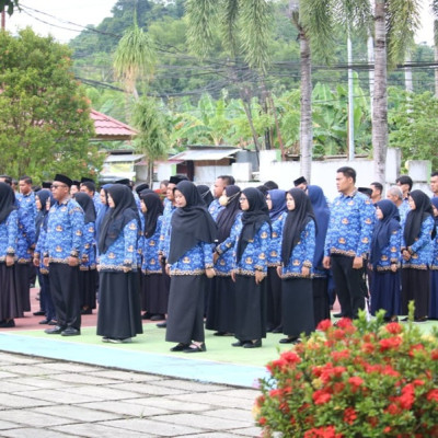 Kanwil Kemenag Sulbar Laksanakan Upacara Hari Kesadaran Nasional di Penghujung Tahun 2025