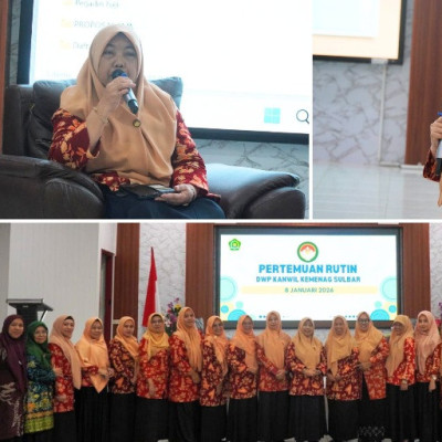 DWP Kanwil Kemenag Sulbar Gelar Pertemuan Rutin, Perkuat Silaturahmi dan Kepedulian Sosial