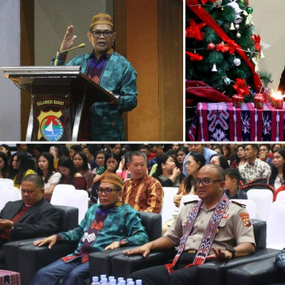 Natal Oikumene FKGM 2025, Kemenag Sulbar Ajak Umat Rawat Harmoni Sejak dari Keluarga