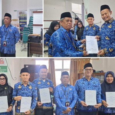 Apel HKN Kemenag Majene Dirangkaikan Penyerahan RKA-KL 2026, Kinerja Efektif dan Kedisiplinan Jadi Fokus