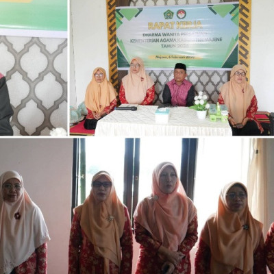 Plt. Ka. Kankemenag Majene Tekankan Peran Strategis DWP dalam Keluarga dan Lingkungan