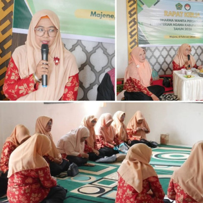 Dharma Wanita Persatuan Kankemenag Majene Gelar Pra-Raker, Perkuat Kebersamaan dan Evaluasi Program