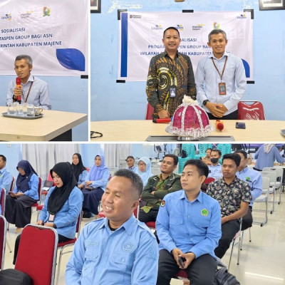 Kemenag Majene Terima Kunjungan PT Taspen Sulbar, Pererat Sinergi Layanan ASN