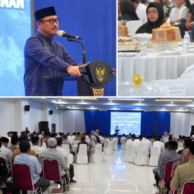 Kakanwil Kemenag Sulbar Hadiri Buka Puasa Bersama dan Refleksi Satu Tahun Kepemimpinan SDK–JSM