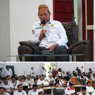 Evaluasi Pelaporan Kinerja Harian dan Penguatan Branding e-SARAku, Kanwil Kemenag Sulbar Tegaskan Komitmen Produktivitas ASN