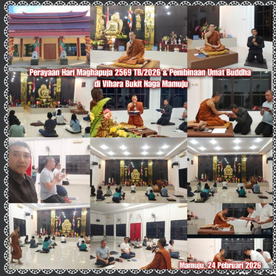 Umat Buddha Mamuju Rayakan Hari Raya Maghapuja 2569 TB dengan Khidmat