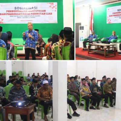 “One Year, One WBK”: Kakanwil Kemenag Sulbar Tegaskan Komitmen Perang Melawan Gratifikasi dan Pungli”