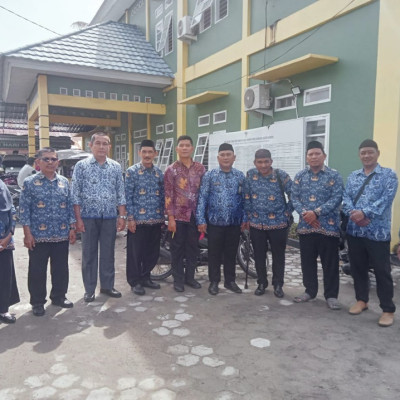 Kunjungan Pokjaluh Agama KUA Tinambung ke UPTD PKM Tinambung