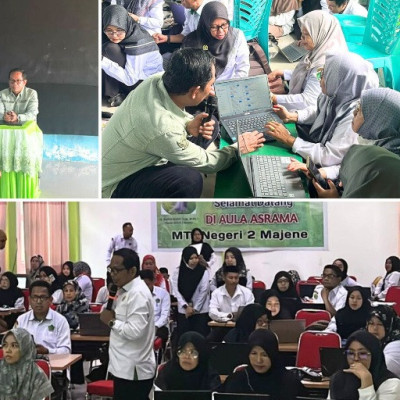 Kanwil Kemenag Sulbar Gelar Bimtek Pengisian Kinerja pada Aplikasi e-SARAku di Majene