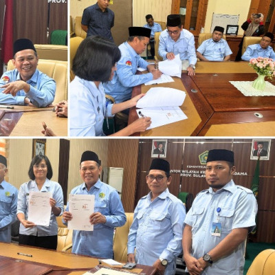 Kanwil Kemenag Sulbar dan RRI Mamuju Jajaki Kerja Sama Penyiaran Pencerahan Umat